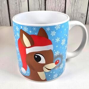 Rudolph Red Nosed Reindeer XL Mug She Said I’m Cute Zrike Holiday Coffee Cup